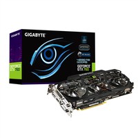 GIGABYTE GV-N760OC-4GD GeForce GTX 760 4GB 256-bit GDDR5 PCI Express 3.0 HDCP Ready WindForce 3X 450W Video Card