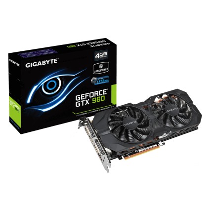 SVGA Gigabyte GTX960 WindForce OC 4GB
