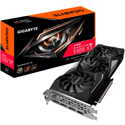 Gigabyte GV-R55XTGAMING OC-4GD scheda video AMD Radeon RX 5500 XT 4 GB GDDR6