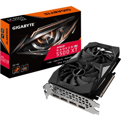 Gigabyte GV-R55XTOC-4GD scheda video AMD Radeon RX 5500 XT 4 GB GDDR6