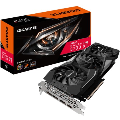 SVGA Gigabyte Radeon RX 5700 XT Gaming OC 8G 8192MB GDDR6