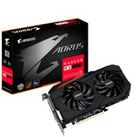 SVGA Gigabyte Radeon RX 580 Aorus 8G, 8192 MB GDDR5