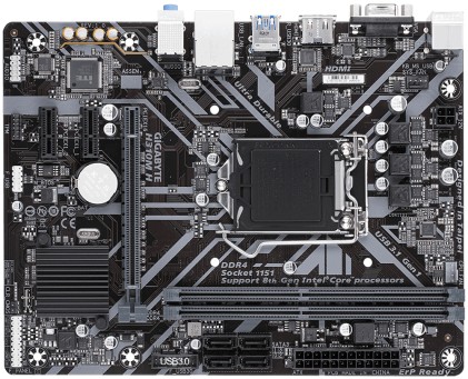 Gigabyte H310M H scheda madre Intel H310 LGA 1151 (Presa H4) micro ATX