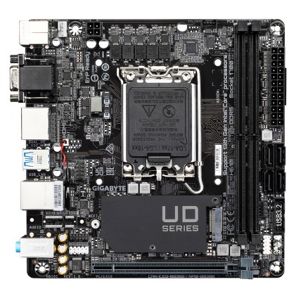 Gigabyte H610I scheda madre Intel H610 Express LGA 1700 mini ITX