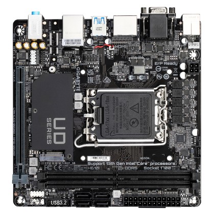 Gigabyte H610I scheda madre Intel H610 Express LGA 1700 mini ITX
