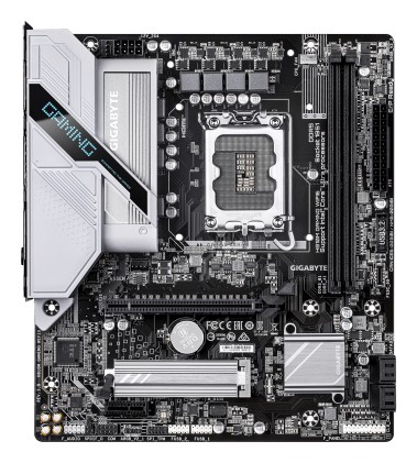 GIGABYTE H810M GAMING WIFI6 Scheda madre - CPU Intel Core Ultra (Serie 2), VRM a 4+1+2 fasi, fino a 6400 MHz DDR5, 1xPCIe 4.0 M.2, LAN 2.5GbE, WIFI 6, USB 3.2 Gen 1