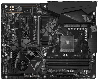 GIGABYTE X570 GAMING X AM4 DDR4 6xSATA 2xM.2