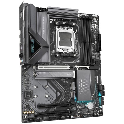 GIGABYTE X870 EAGLE WIFI7 Scheda Madre - Supporta CPU AMD Ryzen 9000, VRM a 14+2+2 fasi, fino a 8000MHz DDR5 (OC), 4xPCIe 5.0 + 3xM.2, Wi-Fi 7, LAN 2.5GbE, USB 3.2 Gen 2x2