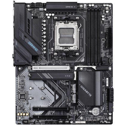 GIGABYTE X870 GAMING WIFI6 Scheda Madre - Supporta CPU AMD Ryzen 9000, VRM a 8+2+2 fasi, fino a 8000MHz DDR5 (OC), 1x PCIe 5.0 + 3x M.2, Wi-Fi 6, LAN 2.5GbE, USB 3.2 Gen 2x2
