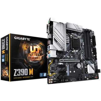 GIGABYTE Z390 M LGA 1151 DDR4 2xM.2 6xSATA mATX MB