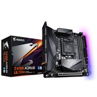 GIGABYTE Z490I AORUS ULTRA LGA 1200 ATX DDR4 4xSATA 13xUSB 2xM.2 HDMI 1xLAN 2.5Gbps WiFi a/b/g/n/ac BT 5.1 MB