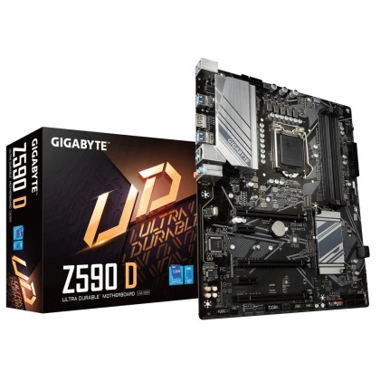 GIGABYTE Z590 D LGA1200 DDR4 6xSATA 2xM.2 ATX MB