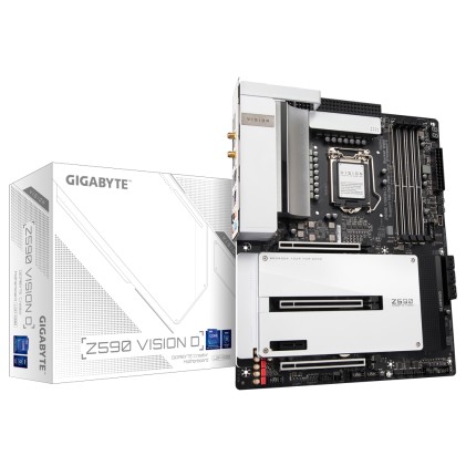 Gigabyte Z590 VISION D scheda madre Intel Z590 Express LGA 1200 ATX
