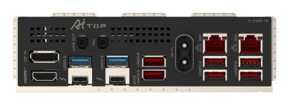 GIGABYTE Z890 AI TOP Scheda madre - CPU Intel Core Ultra (Serie 2), VRM a 16+1+2 fasi, fino a 9500 MHz DDR5 (OC), 1xPCIe 5.0 + 3xPCIe 4.0 M.2, Wi-Fi 7, LAN 10 GbE, Thunderbolt 5