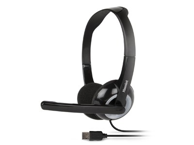 HEADSET HAMLET HHEADMUS USB WITH MICROPHONE