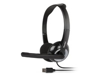 HEADSET HAMLET HHEADMUS USB WITH MICROPHONE