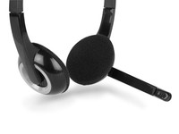 HEADSET HAMLET HHEADMUS USB WITH MICROPHONE
