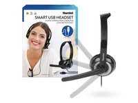 HEADSET HAMLET HHEADMUS USB WITH MICROPHONE