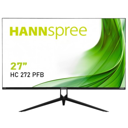 Mon 27"Ahva Hdmi Dp Mm Qhd Hannspree Hc272Pfb Frameless