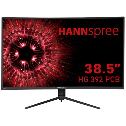 Hannspree Monitor Curvo 38,5 Led 16:9 Wqhd 1Ms 165Hz 400Cdm, Dp/Hdmi, 3000R, Multimediale