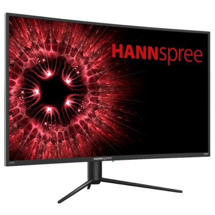 Hannspree Monitor Curvo 38,5 Led 16:9 Wqhd 1Ms 165Hz 400Cdm, Dp/Hdmi, 3000R, Multimediale