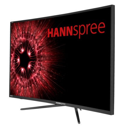 Hannspree Monitor Curvo 38,5 Led 16:9 Wqhd 1Ms 165Hz 400Cdm, Dp/Hdmi, 3000R, Multimediale