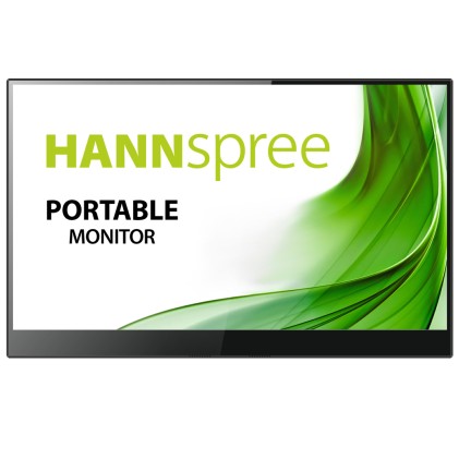 Hannspree Monitor Portatile 15,6 16:9 Fhd 15Ms, Mini Hdmi / Usb-C, Ultra Slim, Multimediale