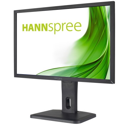 Hannspree Monitor 24 Led 16:10 Fhd 4Ms 300 Cdm, Hdmi/2Xdp, Pivot, Multimediale