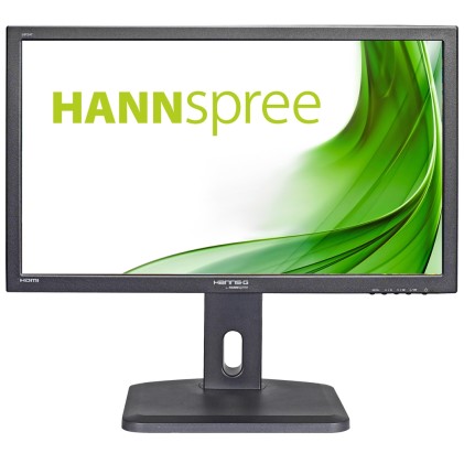 Hannspree Monitor 23,6 Fhd 1920X1080, 16:9, 250Cd/M, Vga, Dvi, Hdmi, Multimediale, 5Ms, Altezza Regolabile, Pivot