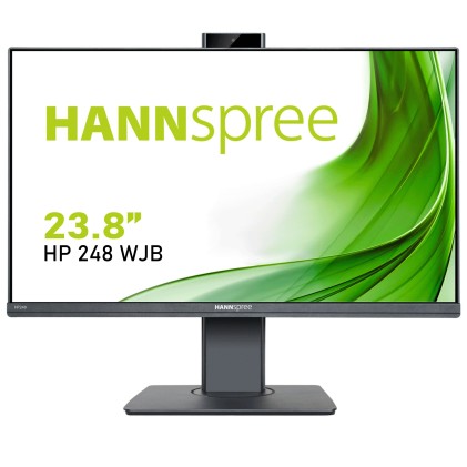 Mon 23,8"Ips Led Vga Hdmi Dp Hannspree Hp248Wjb Webcamera