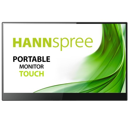 Hannspree Monitor Portatile Touch 15,6 16:9 Fhd 15Ms, Mini Hdmi / Usb-C Ultra Slim Multimediale