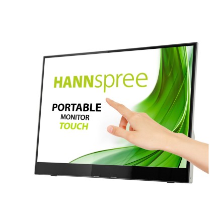 Hannspree Monitor Portatile Touch 15,6 16:9 Fhd 15Ms, Mini Hdmi / Usb-C Ultra Slim Multimediale
