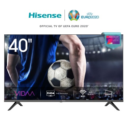 Tv 40 Hisense Fhd  Italia Smart Dvbt2  New Dvbs2 Bonus Tv Ok