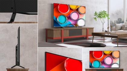 Tv 55 Hisense Uhd  Italia Qled Smart  4K Hdr10 Dvbt2 Dvbs2 Piede