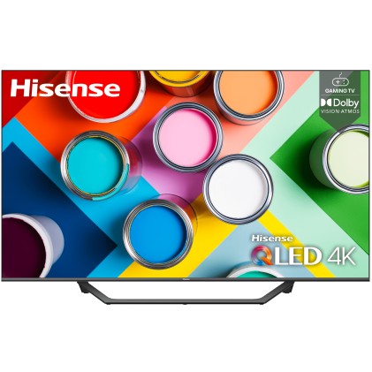 Tv 55 Hisense Uhd  Italia Qled Smart  4K Hdr10 Dvbt2 Dvbs2 Piede
