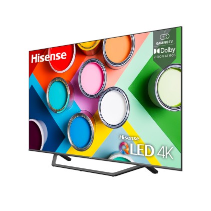 Tv 55 Hisense Uhd  Italia Qled Smart  4K Hdr10 Dvbt2 Dvbs2 Piede
