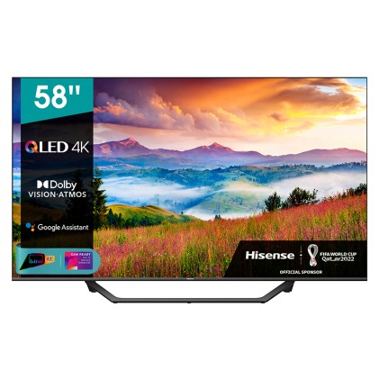 Tv Hisense 58A72Gq A72 Series Smart Tv 4K Uhd Dark Grey