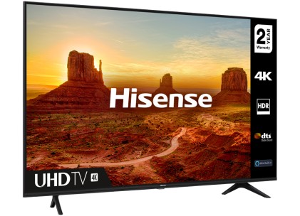 Tv 75 Hisense Uhd  Italia Led Smart  4K Hdr10 Dvbt2 Dvbs2