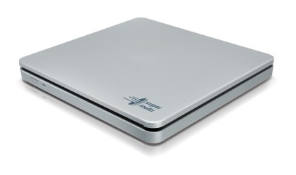 HLDS GP70NS50 DVD-Writer ultra slim USB 2.0 silver