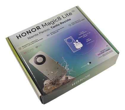 Honor Smartphone Magic8 Lite 8 256Gb M. Black + X7 Lite + Tpu Case