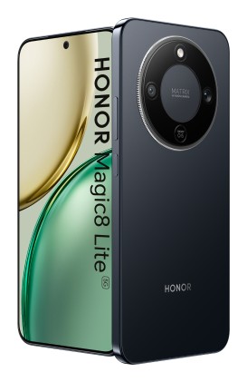 Honor Smartphone Magic8 Lite 8 256Gb M. Black + X7 Lite + Tpu Case