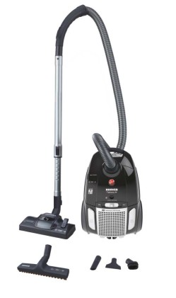 Aspirapolvere Traino Hoover Telios Plus Te76Par 011 Luxor Black 390016