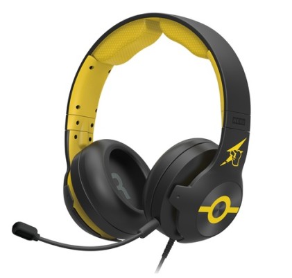 Cuffie Gaming Hori Switch Gaming Headset Pok&egrave;mon Pikachu Cool Nsw-265U