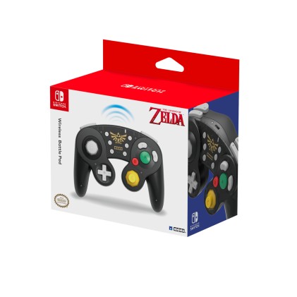 Gamepad Hori Switch Wireless Battle Pad (Zelda) Nsw-274U