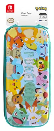 Custodia Videogioco Hori Switch Vault Pikachu & Friends Nsw-291U