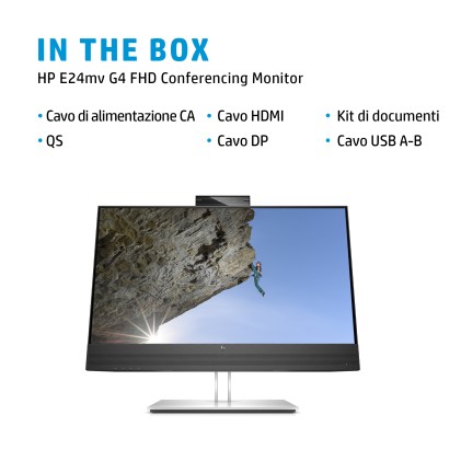 HP E24mv G4 FHD Conferencing Monitor