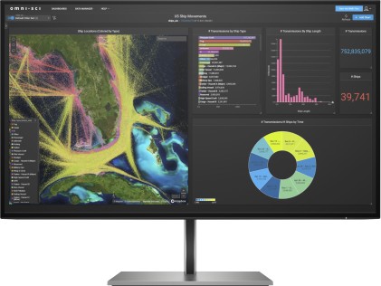 Hp Monitor 27 Led Ips 4K Uhd 16:9 5Ms 350 Cdm, Z27K G3, Pivot, Usb-C Dock, Srbg 99, Dp/Hdmi
