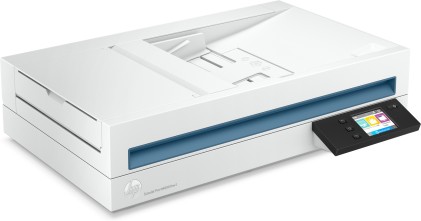 Hp Scanner Documentale, Scanjet Pro N4600 Fnw1, A4, 30 Ppm, Adf, Fronte/Retro, Usb/Lan