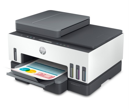 Hp Multif. Ink A4 Colore, Smart Tank 7305, 15Ppm, Adf, Fronte / Retro, Usb/Wifi, 4 In 1