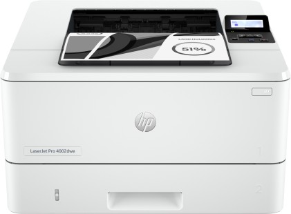 Hp Stamp. Laser A4 B/N, Laserjet Pro 4002Dwe, 40Ppm, Fronte/Retro, Usb/Lan/Wifi, Hp+